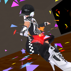 【無料】【VRChat】Particle system - Dance with me 3.0 / Avatar3.0 Toggle→有
