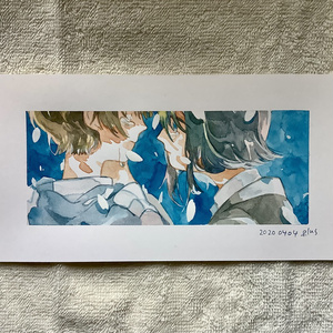 額なし原画【ふたり】