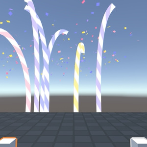 Unity] Party Ribbon Particle Shader - Party Ribbon Particle Shader - Party Ribbon Particle Shader