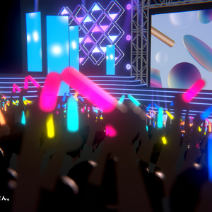 【Unity】観客(群衆)パーティクル (メッシュ生成プログラム付)【早期アクセス版】
