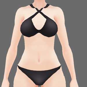 vroid two piece swimsuit