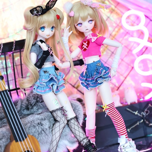 狐耳&狐しっぽセット/DD*SD*MDD*DDP*DDS*MSD*40～60cmドールさん