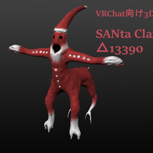 VRChat向3Dモデル「SANta Claus」