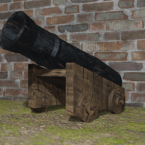 【3Dモデル】大砲（cannon）