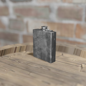 【3Dモデル】スキットル（hip flask）
