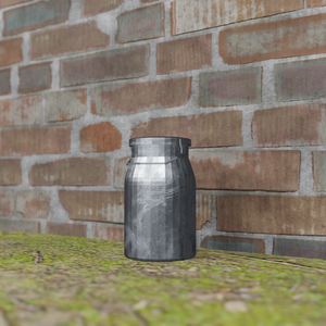 【3Dモデル】牧場ミルクタンク（milk tank）