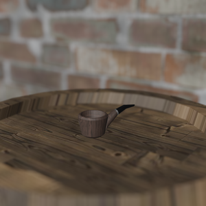 【3Dモデル】パイプ煙草（pipe）