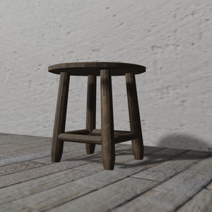 【3Dモデル】木製サイドテーブル（side table）