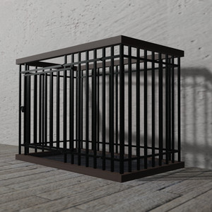 【3Dモデル】犬用ケージ（dog cage）