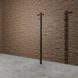【3Dモデル】木製電柱（wood utility pole）