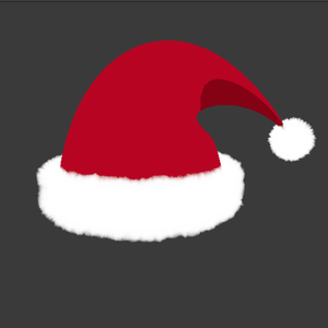 サンタ帽子　ー Simple Santa Hat PB設定済み