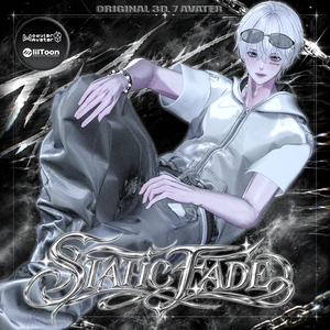 ⚡︎⌁STATIC FADE ⌁⚡︎ [7アバター対応] 男性専用衣装