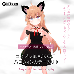 【リアアリス対応】ブラックキャット【PSD付】