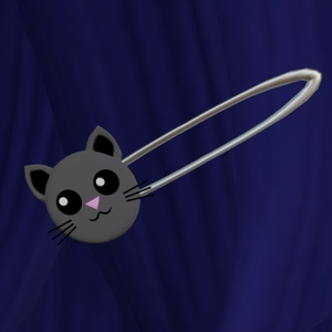 cat hairclip