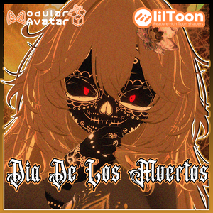 【5アバター対応】🌹 「Día De Los Muertos」🌹 - (VRChat用衣装モデル)
