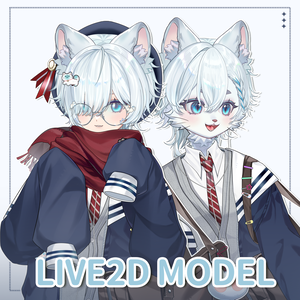 [汎用モデル] 男の子？それとも猫？/ [Live2D Model] Yuki Winter — Boy or Cat?