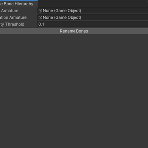 ボーン階層の名前を変更/Rename Bones Script