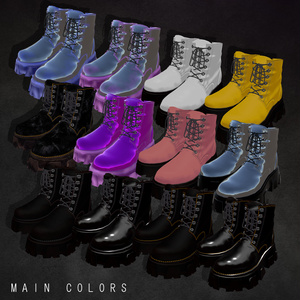 【13アバター対応】boots_001【改変解説動画有】 缩略图 2