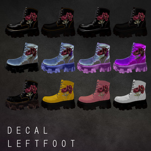 【13アバター対応】boots_001【改変解説動画有】 缩略图 3