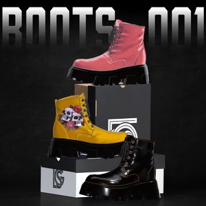 【17アバター対応】boots_001【改変解説動画有】