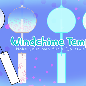 Windchime (Furin) Template