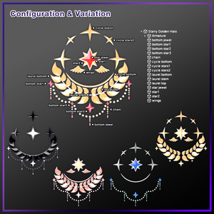 Starry Golden Halo / スターリーゴールデンハロー (A10) 缩略图 3