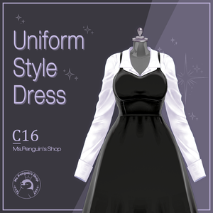 【10Avatars】Uniform Style Dress / ユニホームスタイルワンピース (C16)