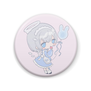 Usacha Ras Glass usachaミニキャラ 缶バッチ - 兎茶 - BOOTH