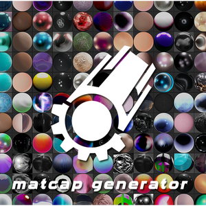 Matcap Generator (Blender) ¦ 球体テクスチャジェネレータ