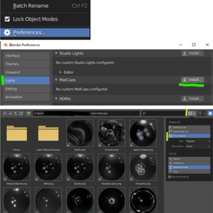Matcap Generator (Blender) ¦ 球体テクスチャジェネレータ