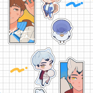 角名倫太郎 6.5×1.8cmアクスタ - うみのいえ - BOOTH