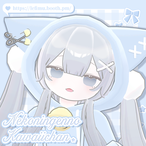 オリジナル3Dモデル『ねこ人間のかわいいちゃん』