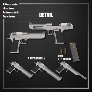 【ModularAvatar対応】VRChat想定 Avatars3.0向けギミック「DAGsHG No.04 EG50 Verdict」【銃／拳銃／ハンドガン／ハンドキャノン】 缩略图 2