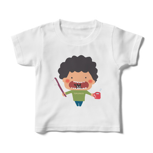 「はみがきのた」キッズTシャツ