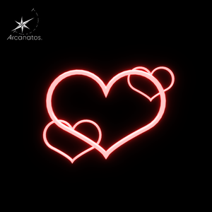 【VRChat想定】HairAcceHearts / ハート型ヘアアクセ