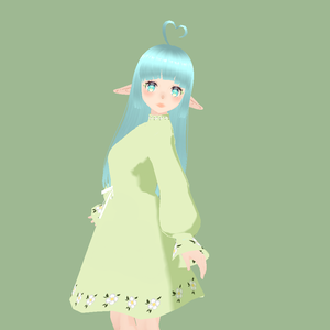 Elf Girl VRC VR Chat Avatar Vtuber