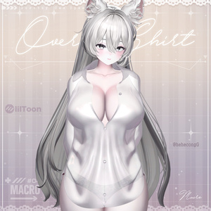 【VRChat向け】Overfit Shirt 【ミルティナ/Milltina/愛莉/Airi】 缩略图 3