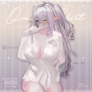 【VRChat向け】Overfit Shirt 【ミルティナ/Milltina/愛莉/Airi】 缩略图 8