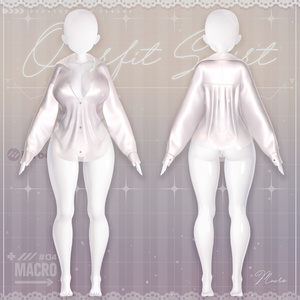 【VRChat向け】Overfit Shirt 【ミルティナ/Milltina/愛莉/Airi】 缩略图 2