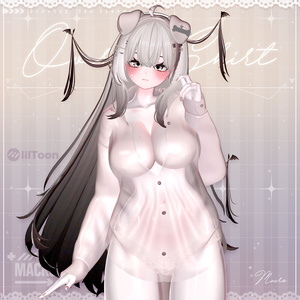 【VRChat向け】Overfit Shirt 【ミルティナ/Milltina/愛莉/Airi】 缩略图 4