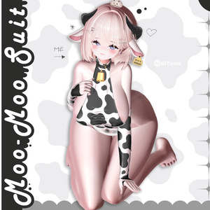 [PB]【VRChat向け】Moo-Moo Suit【7アバター対応】 缩略图 10