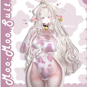 [PB]【VRChat向け】Moo-Moo Suit【7アバター対応】 缩略图 4