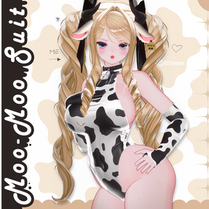 [PB]【VRChat向け】Moo-Moo Suit【7アバター対応】 缩略图 6