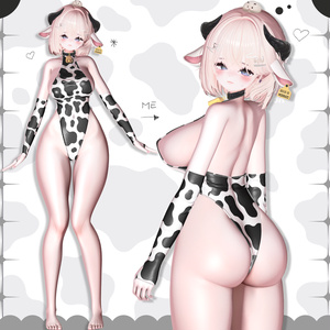 [PB]【VRChat向け】Moo-Moo Suit【7アバター対応】 缩略图 11