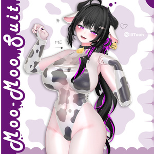 [PB]【VRChat向け】Moo-Moo Suit【7アバター対応】 缩略图 16