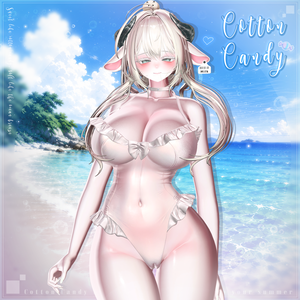 【VRChat向け】Cotton_Candy【5アバター対応】