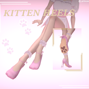 Kitten Paw Heels🐾 【子ねこ肉球ヒール】VrChat 