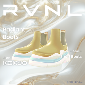 【桔梗対応】Radiant Boots：ショートブーツ 単体〈REVINAL〉