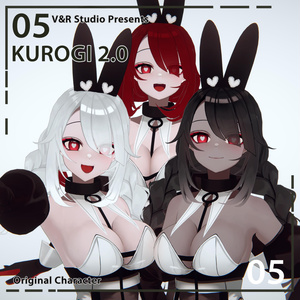 [VRC / VRM / ARKit ] Kurogi - Original Character