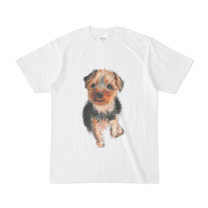 ヨーキーワンポイントTシャツ